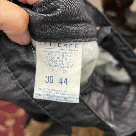 J&ANS Dolce & Gabbana Vintage 90s Ittierre SPA Lightweight unlined Pants US 8 - Picture 11 of 12